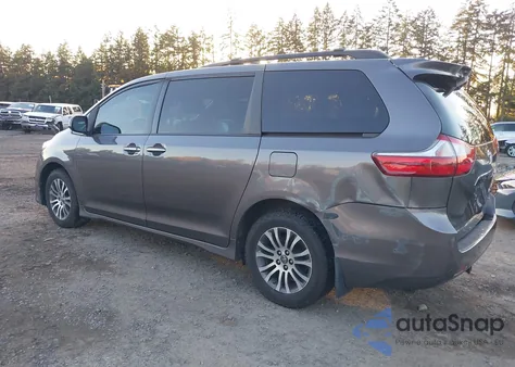 2018 Toyota Sienna Xle Premium 8 Passenger z USA, uszkodzony, nr VIN 5TDYZ3DC7JS955455